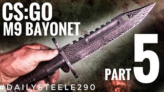 CSGO DAMASCUS M9 BAYONET Part 5 [upl. by Silloc]