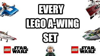 EVERY LEGO STAR WARS AWING SET LEGO STAR WARS HISTORY [upl. by Iaverne181]