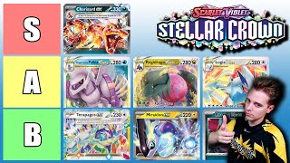 UPDATED Tierlist  All BEST Decks With Stellar Crown Pokémon TCG [upl. by Imoian]