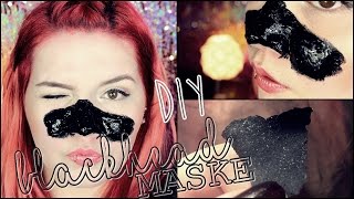 DIY ANTI MITESSER MASKE DIY BLACKHEAD MASKE Bye Bye Mitesser  PLUSSIZEBEAUTY ♥ [upl. by Rafaelia]