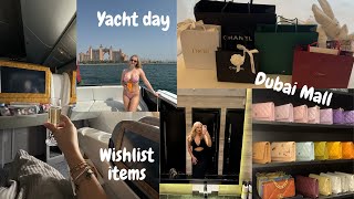 DUBAI VLOG Shopping amp Dating  20000 luxury unboxing Rolex Cartier Chanel amp Dior [upl. by Liatnahs]