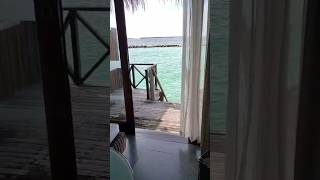 Maldives Water Villa 🏝️vacation travel [upl. by Synn]