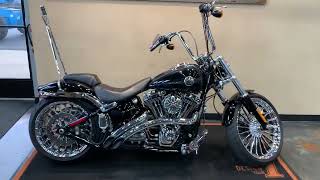 2015 HarleyDavidson Softail Breakout in Vivid BlackFXSB [upl. by Antony]