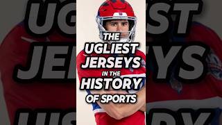 Finding the UGLIEST JERSEY In Sports History nfl jersey worst shorts [upl. by Binah]