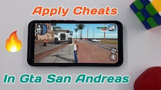 How To Apply Cheats In Gta San Andreas Android  Cheats For Gta San Andreas Android [upl. by Balough61]