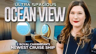 Utopia Of The Seas’ Ultra Spacious Ocean View Tour  Royal Caribbean’s Newest Cruise Ship [upl. by Murdock]