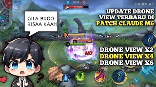 UPDATE SCRIPT DRONE VIEW MLBB PATCH TERBARU X2X4 amp X6 WORK ALL MAP  NO APK FILE ONLY [upl. by Lyrpa]