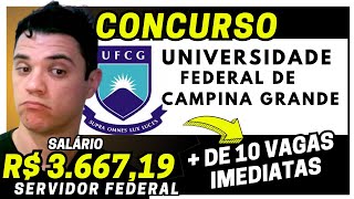 EDITAL CONCURSO UFCG 2024 [upl. by Balthazar]