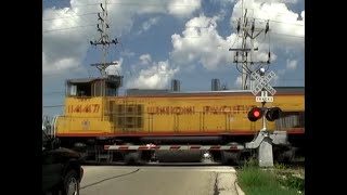 Union Pacific Freight Train with CampNW Caboose [upl. by Abbe117]