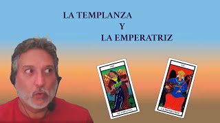 APRENDE TAROT Combinación La Templanza y La Emperatriz [upl. by Keligot]