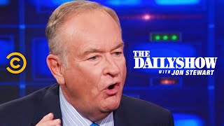 The Daily Show  Bill OReilly Extended Interview [upl. by Atiuqal714]