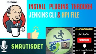 5Jenkins CLI amp HPI file for plugin [upl. by Valene354]