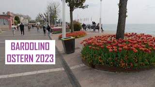 Bardolino Gardasee Rundgang April Ostern 2023 [upl. by Ffilc]