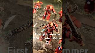 My first Warhammer 40k combat Patrol  Blood Angles warhammer warhammer40k bloodangels miniature [upl. by Pazice]