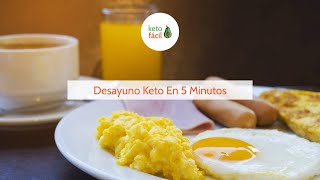 UN DESAYUNO KETO EN 5 MINUTOS video en tiempo real [upl. by Ytissac370]