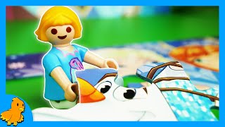 Playmobil Familie Vogel XXL PUZZLE mit Hannah Emma amp Julian🧩 DIE EISKÖNIGIN ❄️⛄ Playmobil Film [upl. by Dachi]