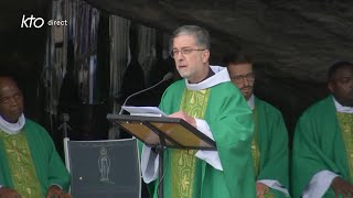 Messe de 10h à Lourdes du 21 juillet 2024 [upl. by Rodmur820]