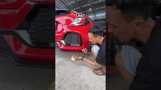 Civic baretttt garasiagan automobile salonmobil autodetailing pengecatanmobil carapengecatan [upl. by Ahsiekar]