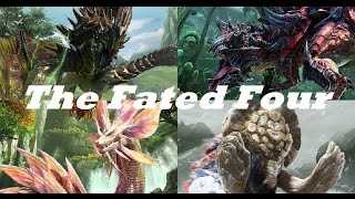 MHGen 6★ Village  The Fated Four  1349 Aerial Charge Blade [upl. by Saphra404]