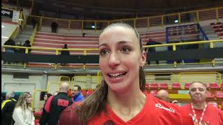 Rebecca Piva la Eurotek UYBA ha vinto 3 a 1 alla ework arena con Scandicci [upl. by Macmahon]