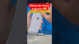 iPhone de vitrine e farsa fy fyp fypage shorts shortvideo apple iphone iphonexr ytshorts yt [upl. by Arahs]