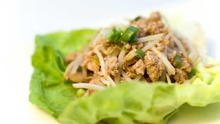 Lettuce wraps recipe easy chicken [upl. by Barnum588]