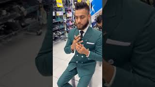 quotStylish Sophistication Rocking the Green DoubleBreasted Suitquot mensfashion suit formalwear [upl. by Arahas]