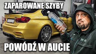 Zalany samochód  Zatkane odpływy wody w BMW [upl. by Pinkham516]