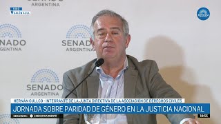 HERNÁN GULLCO  PARIDAD DE GÉNERO EN LA JUSTICIA NACIONAL 221024 [upl. by Brinna]