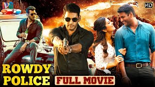 Rowdy Police Latest Full Movie HD  Vishal  Raashi Khanna  Temper Remake  Indian Video Guru [upl. by Plumbo368]