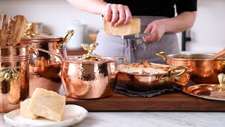 Making Lasagna Like an Italian with Ruffoni Historia Copper Cookware  Williams Sonoma [upl. by Rame]