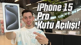 iPhone 15 Pro elimde iPhone 15 Pro Max farkları [upl. by Lananna140]