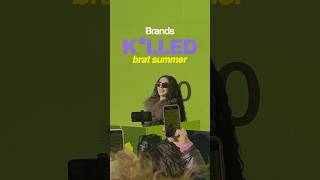 That’s so not Brat of them 🫠🤪 brat branding music marketing strategy ideas [upl. by Laersi]