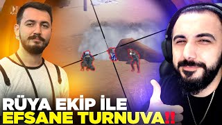 RÜYA EKİP İLE NEFES KESEN TURNUVA w Coffin Mithrain HamsiG  PUBG MOBILE [upl. by Helgeson]