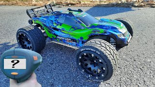 Are Street Tires Faster Traxxas Rustler 4x4 VXL Duratrax Belted Bandito Street Tire Upgrade Test [upl. by Artinahs]