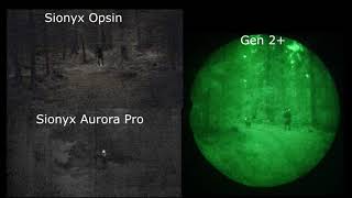 Sionyx OPSIN vs Aurora Pro comparison [upl. by Teirtza]