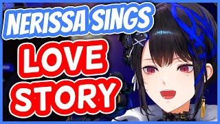 Love Story  Nerissa Ravencroft  HololiveEN Karaoke UNARCHIVED [upl. by Notyap]