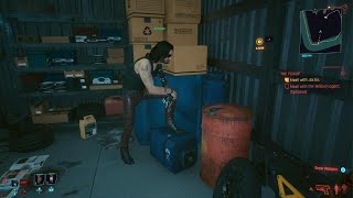 Cyberpunk 2077 What happens when you meet Johnny before Jackie dies [upl. by Umeh]