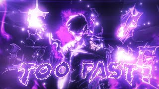 SOLO LEVELING S2 EDIT BUT HES TOO FAST ⚡🔥 [upl. by Narej988]