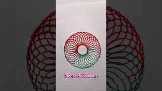 Spirograph designs scale easy drawing video trending spirituality viralshorts [upl. by Domash597]