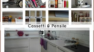 pulizia e organizzazione cucina cassetti e pensile [upl. by Dorwin]