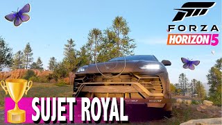 SUJET ROYAL  PRENDRE EN PHOTO SA VOITURE A LAUBE AVEC DES PAPILLONS  SUCCÈS FORZA HORIZON 5 [upl. by Meekar462]