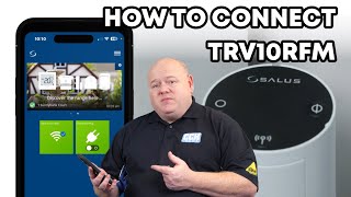 How To Connect Your Salus TRV10RFM Smart Home TRV Head [upl. by Datha]