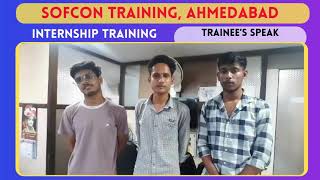 Internship Training for Engineering Students in Ahmedabad  Trainees Feedback [upl. by Llemart]