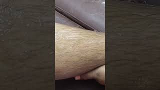 Honey wax leg ka kaise short video  Laxmi beauty salon [upl. by Yrtsed783]