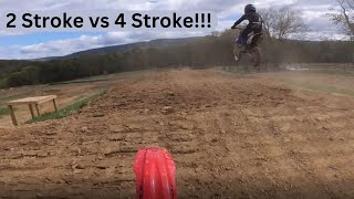 Crf 150r vs Yz 85 [upl. by Htebasile408]