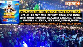 2e ENTREE de PATERNE MAESTRO Concert Stade Eboué MPR JFL NIX OZAY POZO BIOMAN MAKHALBA OSCAR MARITU [upl. by Macegan]