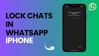 How to Secure Chats in WhatsApp on iPhone [upl. by Kanter]