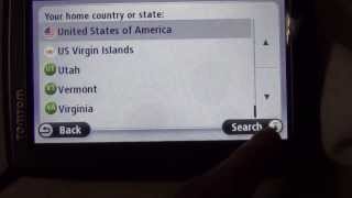 TomTom VIA 2435TM GPS Setup [upl. by Lodmilla444]
