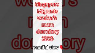 Singapore migrant workers dormitory 2026 shorts feed  shorts vedio [upl. by Livy]